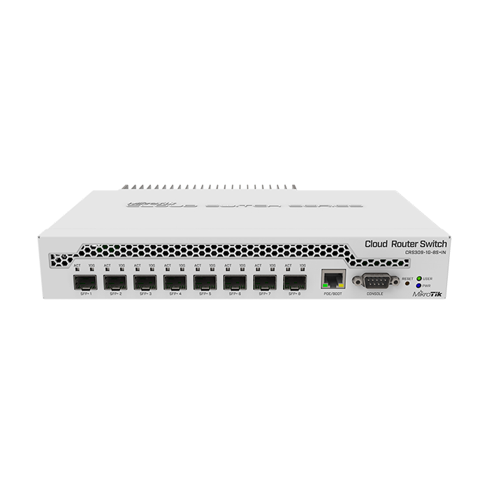 MikroTik CRS309-1G-8S+IN 8x SFP+ Cloud Router Switch
