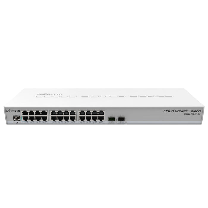 Ms Router MikroTik RouterBOARD Cloud Router Switch 326-24G-2S+RM | MS Distribution