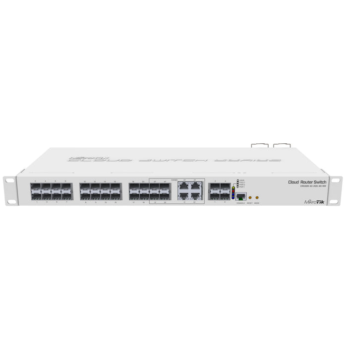 MSDist MikroTik Cloud Core Router CRS328-4C-20S-4S+RM SFP Ethernet
