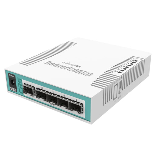 MSDist MikroTik Cloud Router Switch CRS106-1C-5S SFP Power
