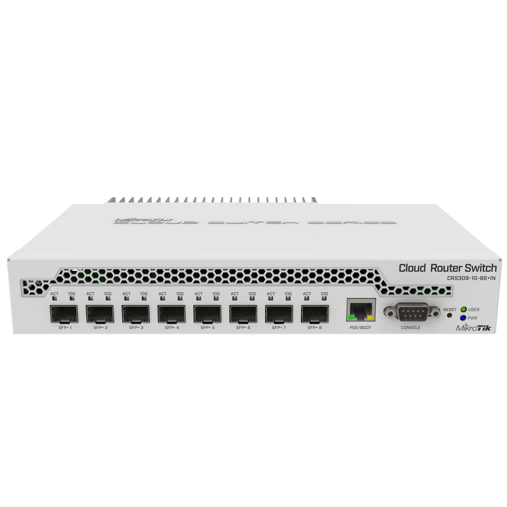 Distribution Router Example Brand Price MikroTik CRS309-1G-8S+IN 8x SFP+ Cloud Router Switch | MS Distribution