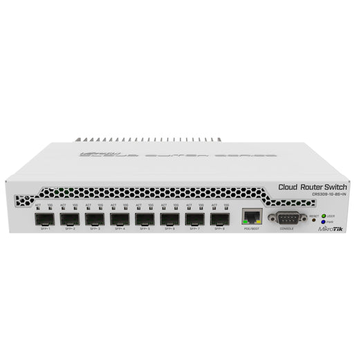 MSDist MikroTik Cloud Router Switch CRS309-1G-8S+ SFP PoE Serial