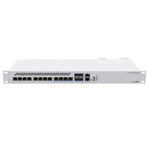 MSDist MikroTik Cloud Router Switch CRS312-4C+8XG-RM 10G Ethernet SFP+
