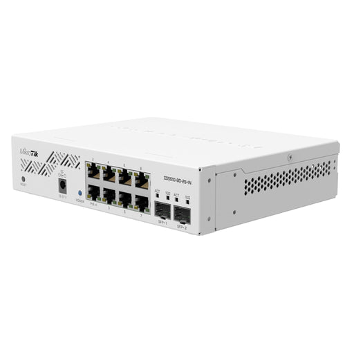MSDist MikroTik Cloud Smart Switch CSS610-8G-2S_IN Ethernet SFP Power