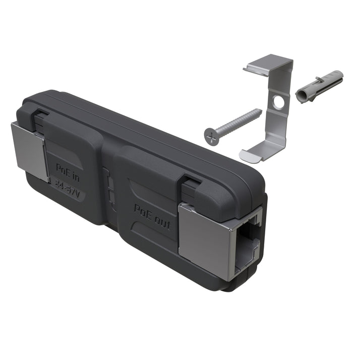 MSDist MikroTik Gigabit Passive Ethernet Repeater GPeR Clip Screw