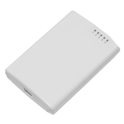 MSDist MikroTik Power Box RB750P-PBr2 LEDs Cover On
