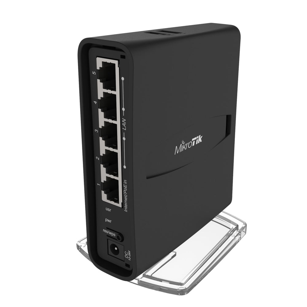 MSDist MikroTik RouterBOARD hAP ac2 WiFi Router RBD52G-5HacD2HnD-TC Ethernet Power
