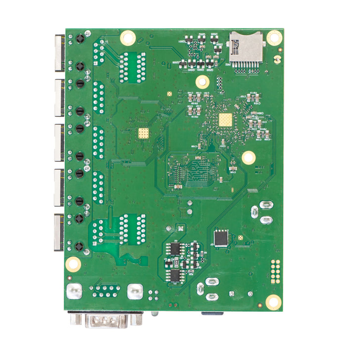 MSDist MikroTik RouterBoard RB450Gx4 Bottom microSD