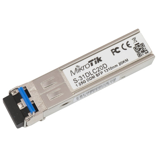 MSDist MikroTik SFP Transceiver S-31DLC20D LC-LC