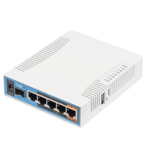 MSDist MikroTik hAP ac RB962Uigs-5HacT2HnTnT Ethernet SFP Power