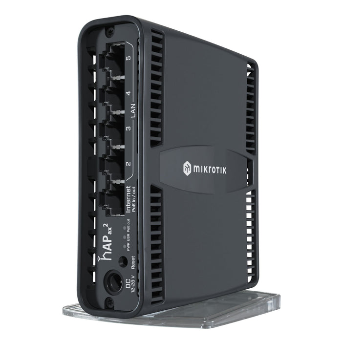 MSDist MikroTik hAP ax2 C52iG-5HaxD2HaxD-TC Ethernet Power