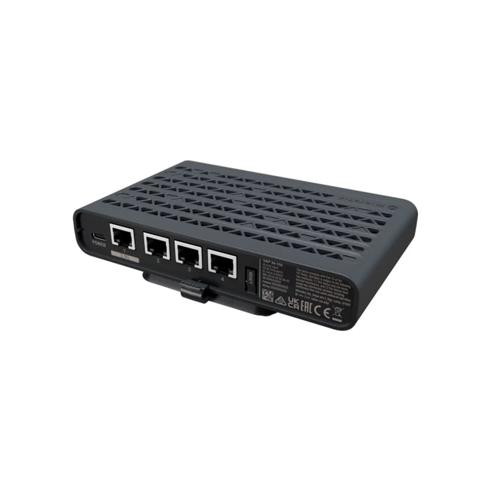 MikroTik hAP be lite power and ethernet