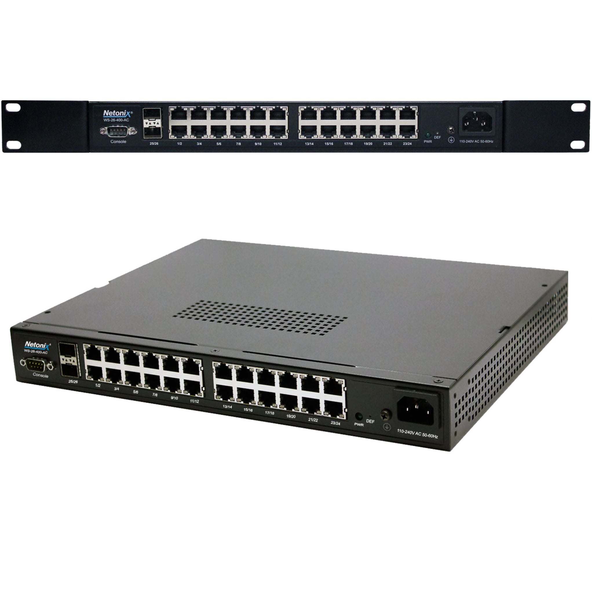Netonix WS-26-400-AC 26 Port Gigabit WISP Switch | MS Distribution