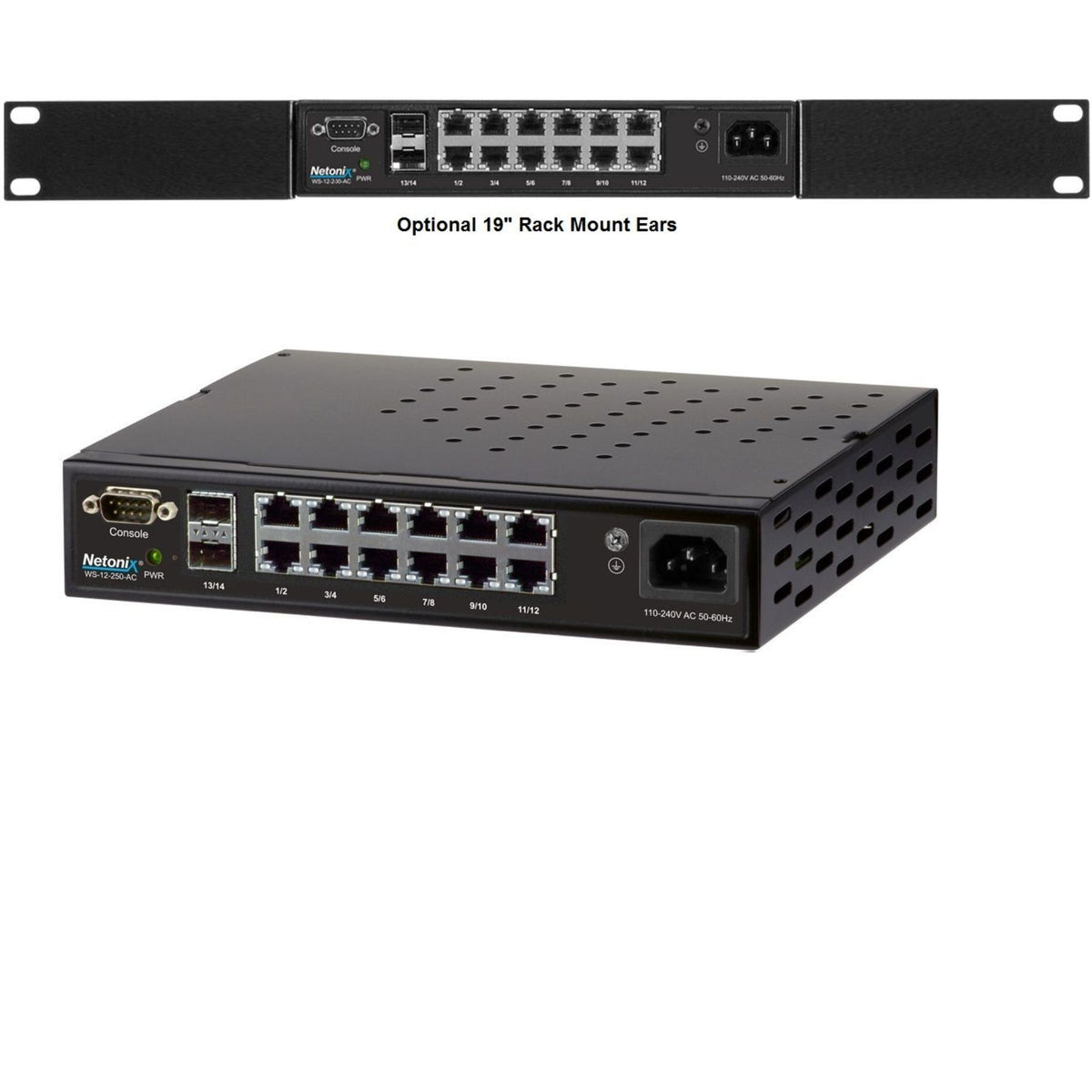 Netonix WS-12-250-AC 12 Port Gigabit WISP Switch | MS Distribution
