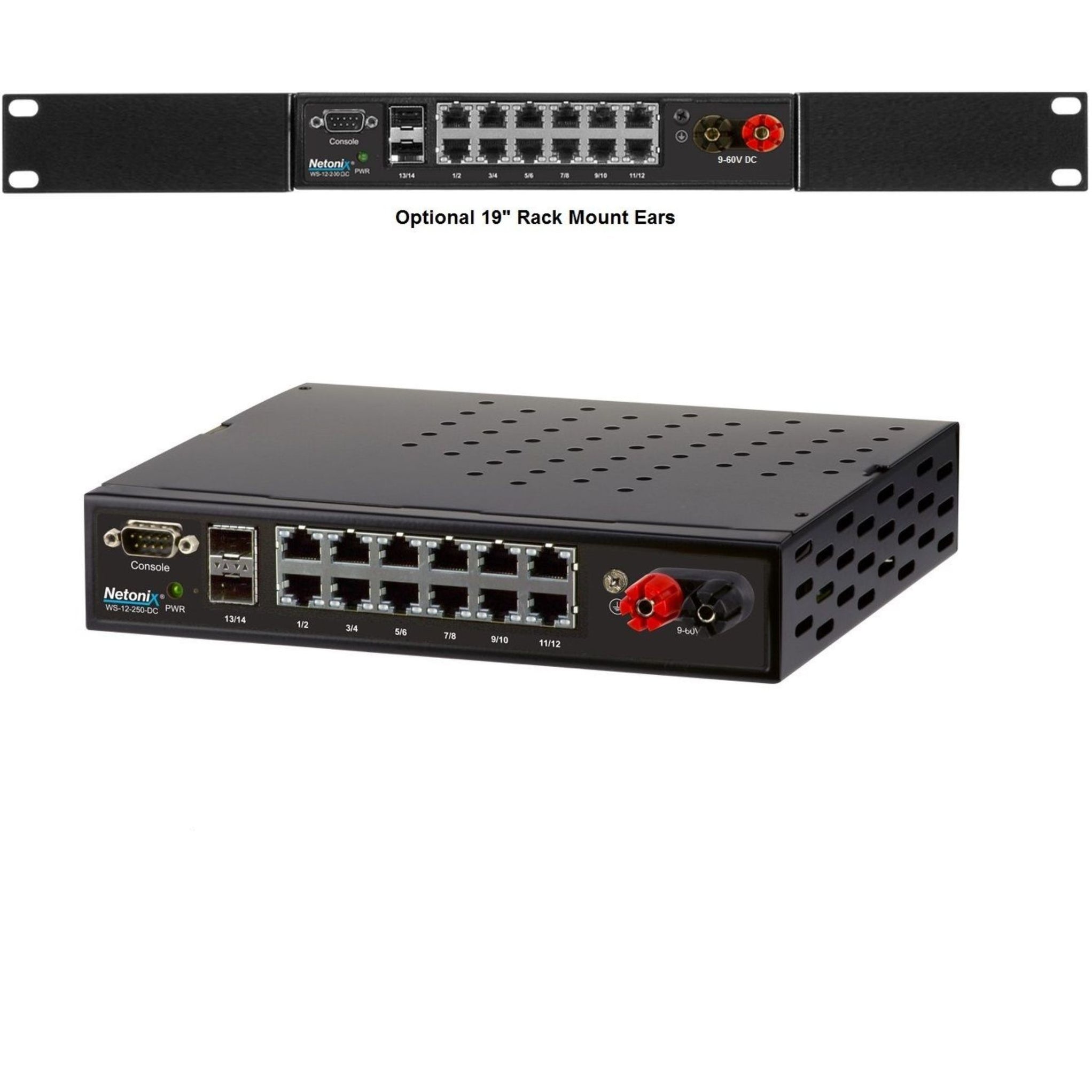 Netonix WS-12-250-DC 12 Port Gigabit WISP Switch | MS Distribution