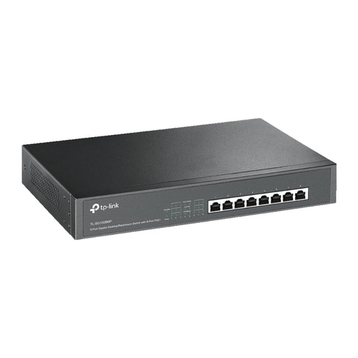 MSDist TP-Link TL-SG1008MP 8-Port Gigabit Desktop/Rackmount Switch with 8-Port PoE+ Ethernet Ports