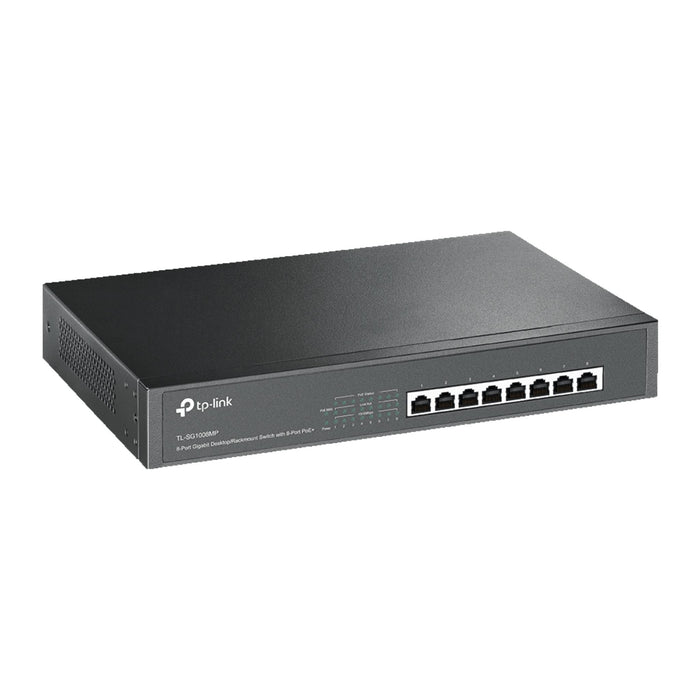 MSDist TP-Link TL-SG1008MP 8-Port Gigabit Desktop/Rackmount Switch with 8-Port PoE+ Ethernet Ports