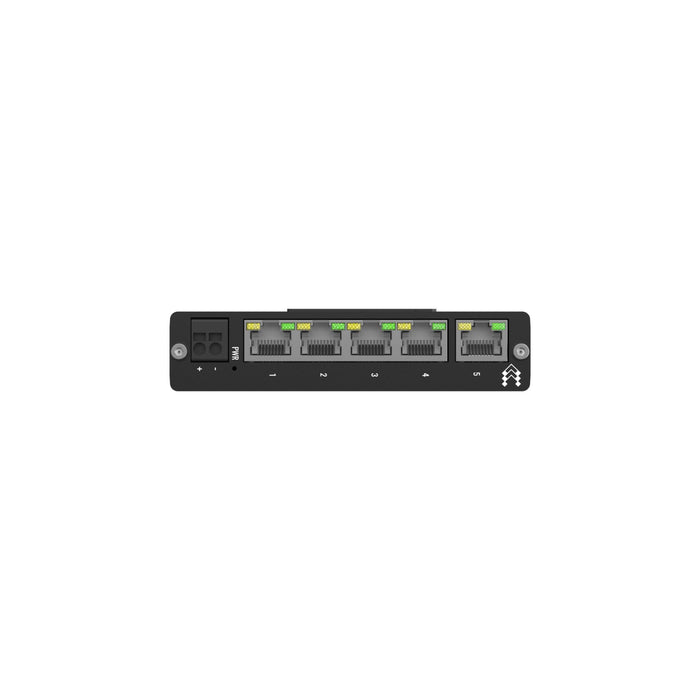 MSDist Teltonika DIN Rail Ethernet Switch TSW010 Ethernet LED DC Power