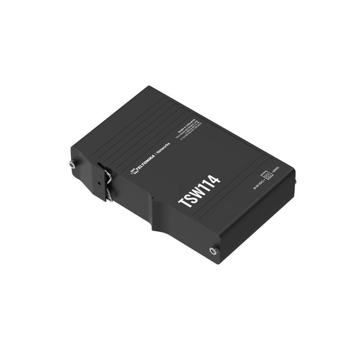 MSDist Teltonika Gigabit DIN Rail Ethernet Switch TSW114 DIN Rail Mount