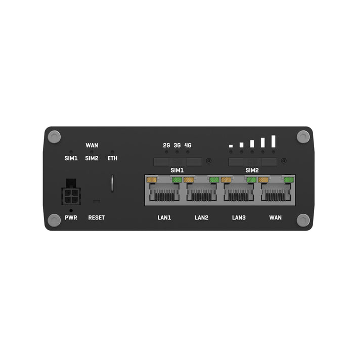 MSDist Teltonika RUTX09 Industrial Cellular Router Ethernet Power SIM Slots
