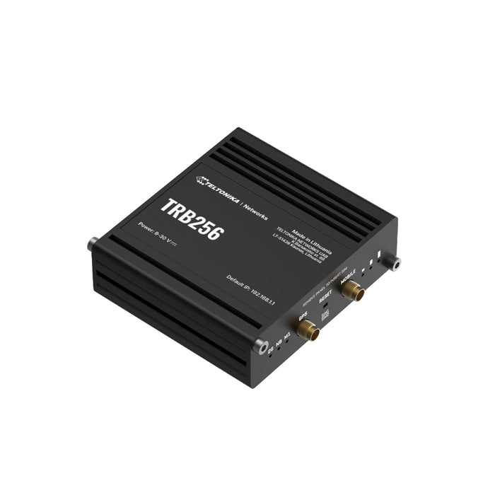 MSDist Teltonika TRB256 Industrial NB-IoT Gateway Top Angle SMA Connectos