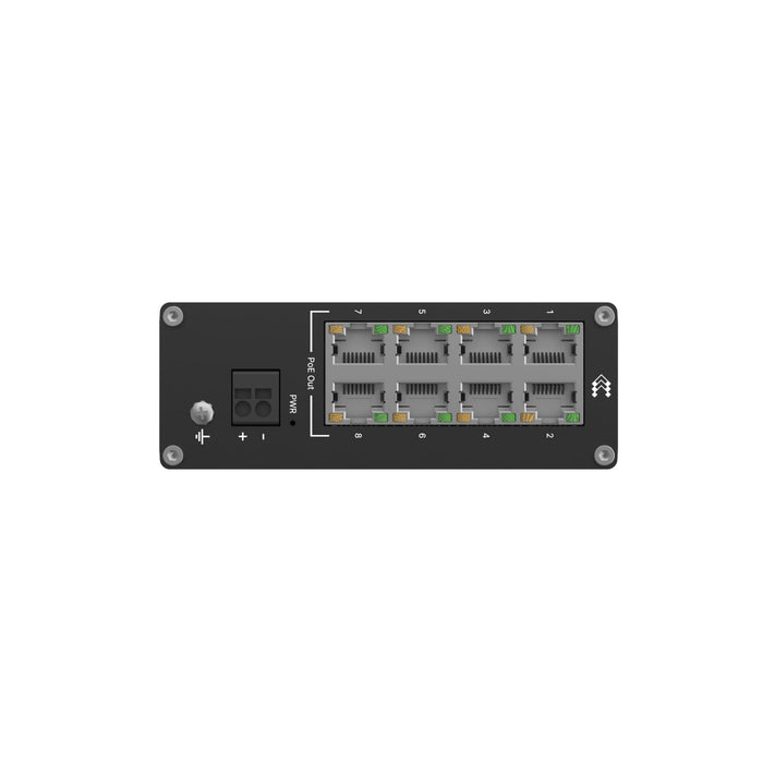 MSDist Teltonika TSW040 8-port PoE+ Switch Ethernet Power