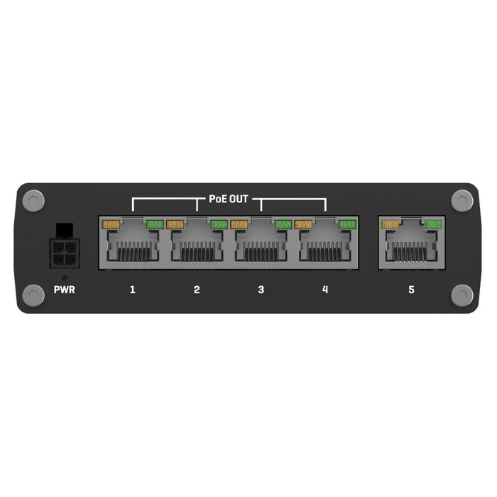 MSDist Teltonika TSW100 Industrial PoE+ Ethernet Switch Ethernet Power