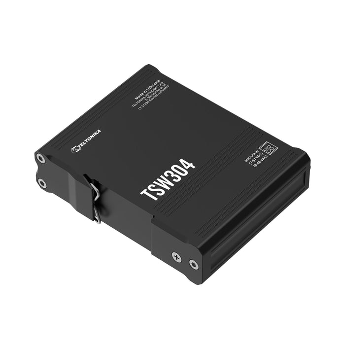 MSDist Teltonika TSW304 DIN Rail Ethernet Switch Back