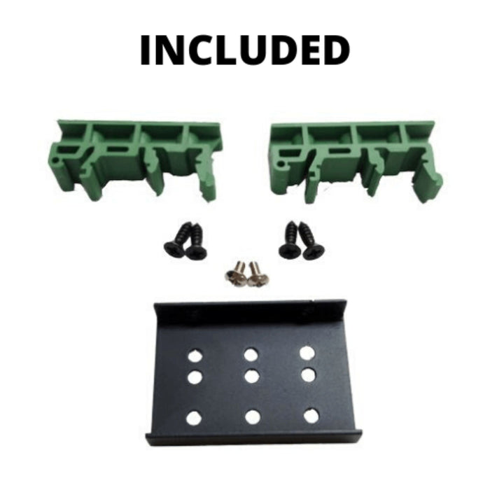 MSDist Tycon 4 Port GigE Passive PoE Mid Span TP-MS4x4 DIN Rail Mount