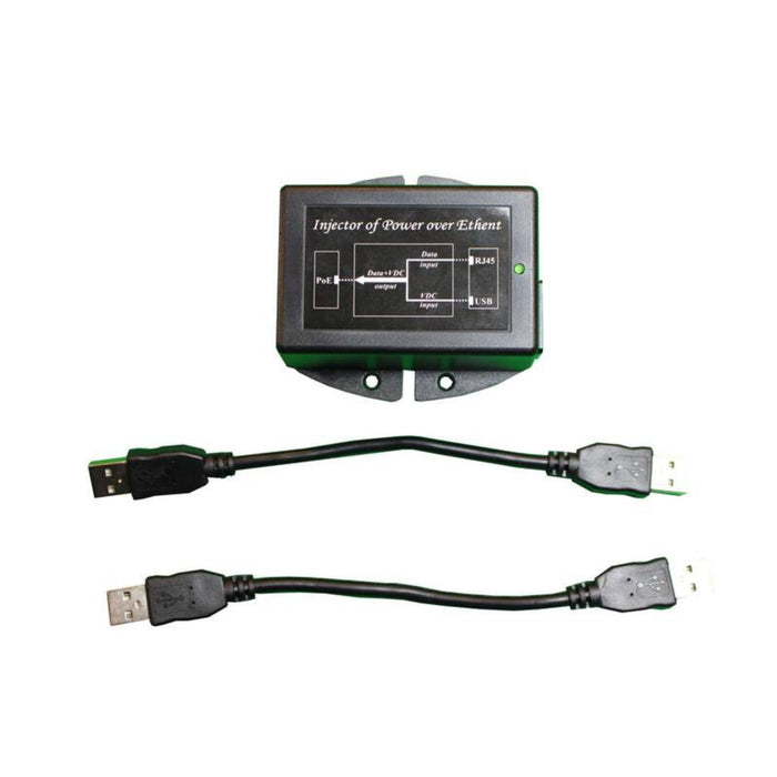 MSDist Tycon Power TP-DCDC-2USB-24 2 USB to PoE Power Injector Injector Cables