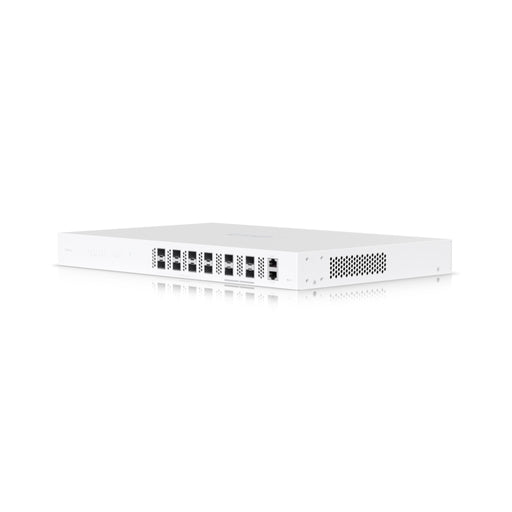 MSDist Ubiquiti Fiber OLT XGS UISP-FIBER-OLT-XGS Front Fiber Ports