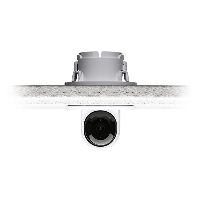 MSDist Ubiquiti Flex In-Ceiling Mount UVC-G3-F-C Camera Mounted
