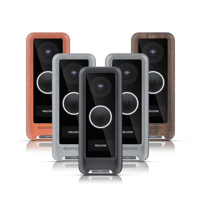 MSDist Ubiquiti G4 Doorbell Cover UVC-G4-DB Concrete Black Brick Silver Wood Doorbell