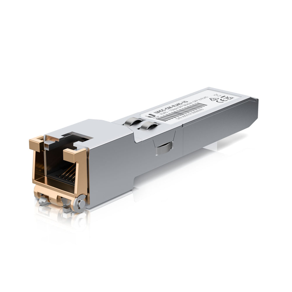 MSDist Ubiquiti SFP to RJ45 Adapter UACC-CM-RJ45 Angle Ethernet