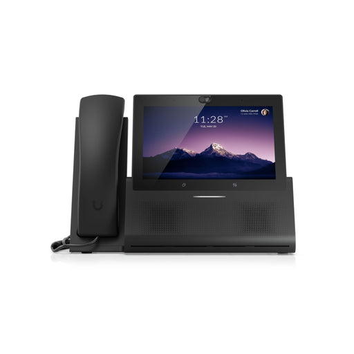 Ubiquiti UniFi G2 Touch Max, front view with touch display