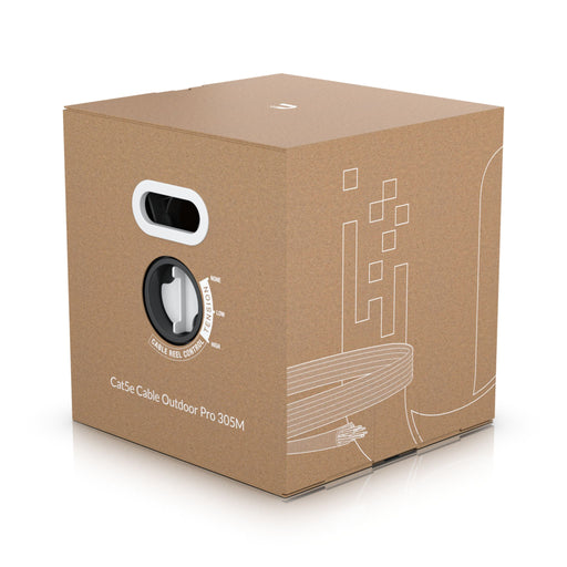 MSDist Ubiquiti UniFi Outdoor Cable UACC-Cable-C5e-Outdoor-Pro-305M-W Box