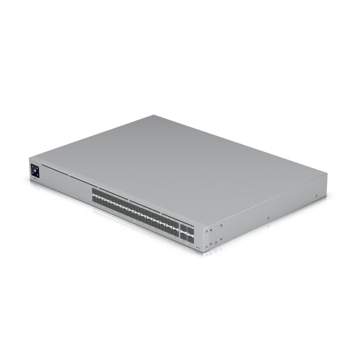 Available From MSDist Ubiquiti UniFi Switch Hi-Capacity Aggregation USW-Pro-Aggregation Angle Fibre Ports