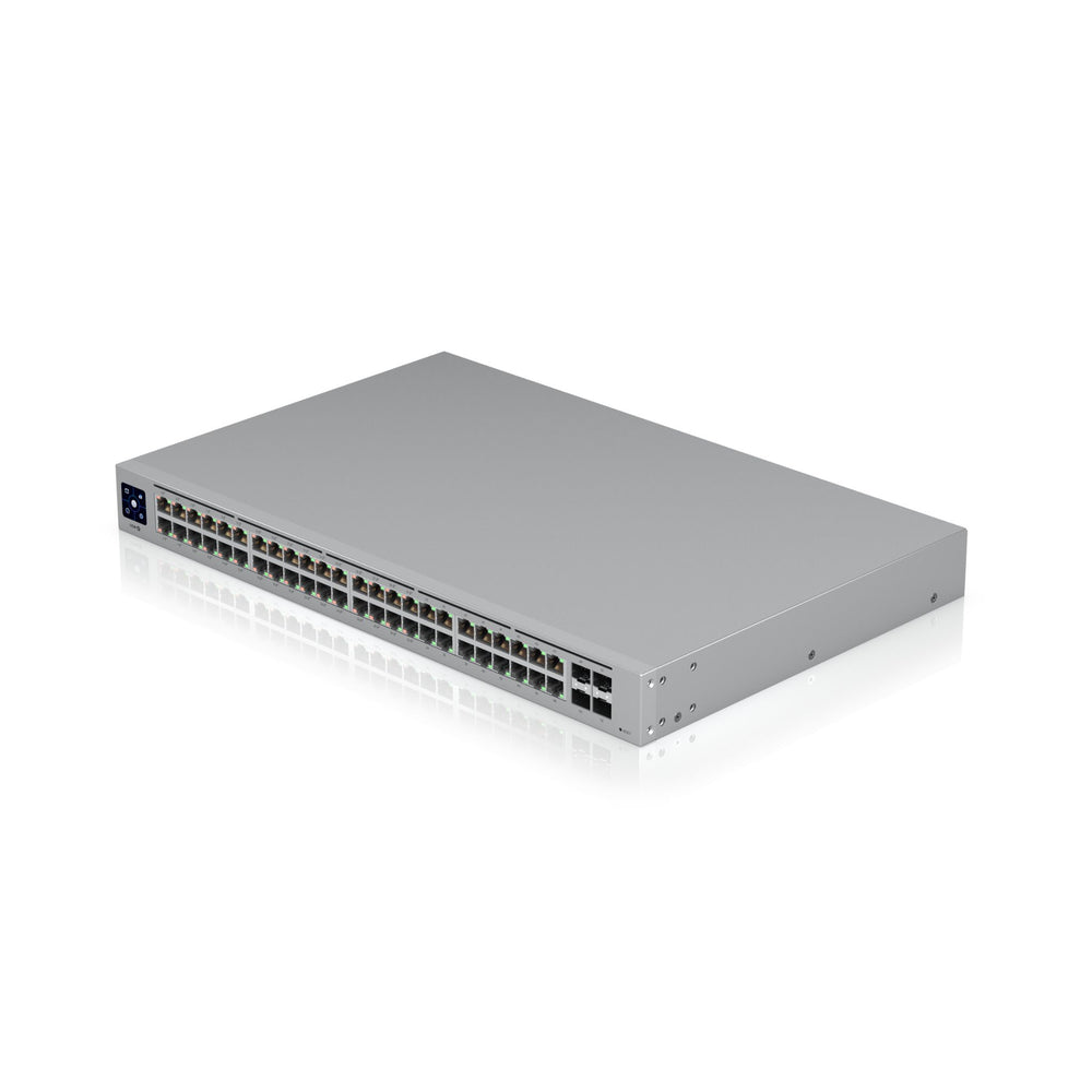 Available MSDist Ubiquiti UniFi Switch Standard 48 PoE USW-48-POE Angle Ethernet Ports