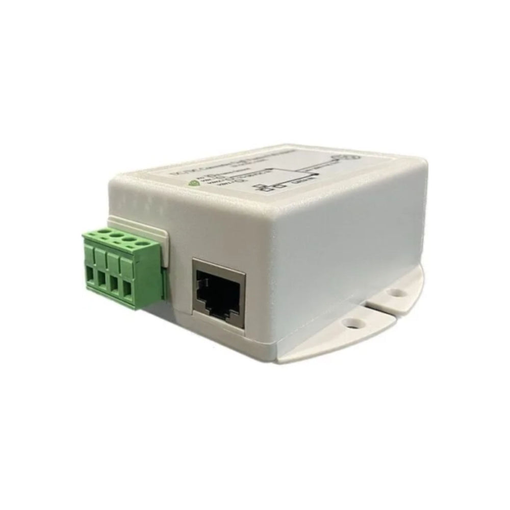 Tycon Systems TP-DCDC-1248GD DC/DC Converter left side on a white background DC PoE Converter