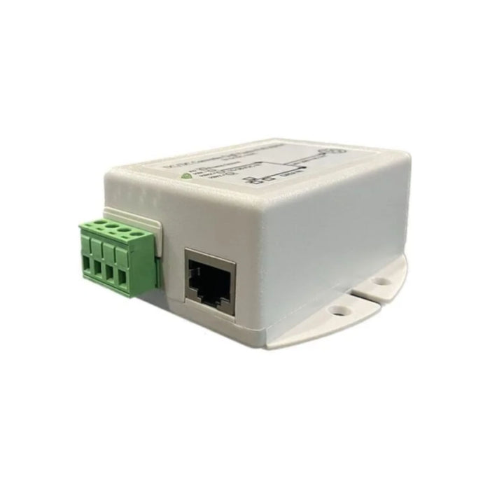 Tycon Systems TP-DCDC-1248GD DC/DC Converter left side on a white background DC PoE Converter