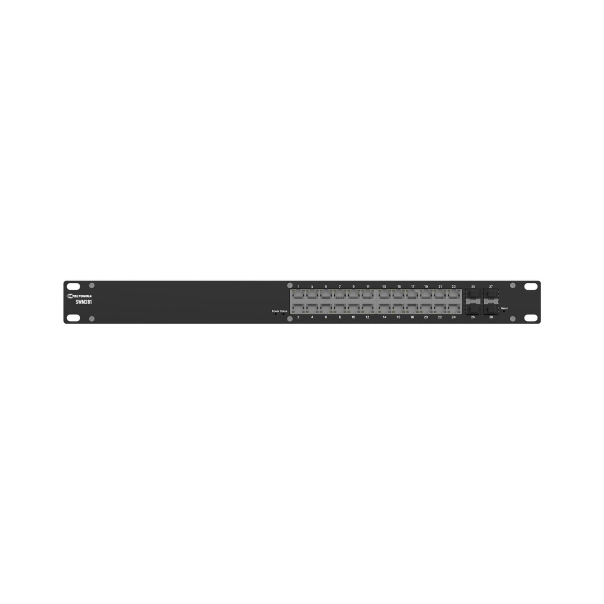 Teltonika SWM281 – 24-Port Gigabit Managed Switch with SFP | MS Dist
