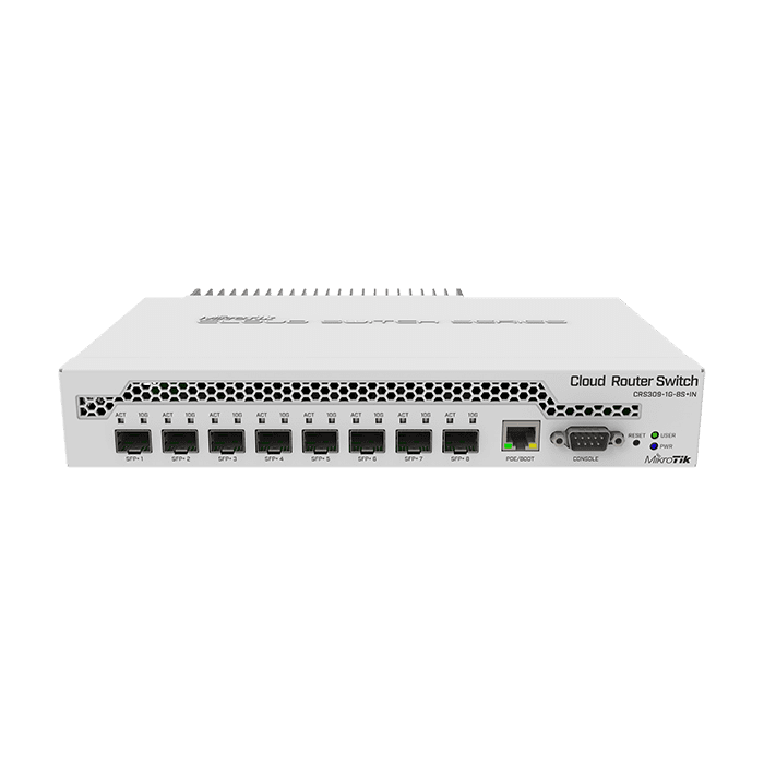 MikroTik CRS309-1G-8S+IN 8x SFP+ Cloud Router Switch
