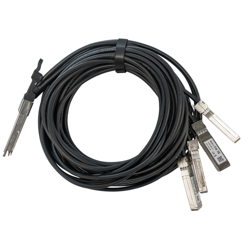 MikroTik Q+BC0003-S+ 40Gbps to 4x 10Gbps Brake-Out Cable - 3m