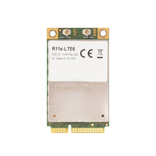 MikroTik MiniPCI-e 2G/3G/4G/LTE card for bands 1, 2, 3, 5, 7, 8, 12, 17, 20, 25, 26, 38, 39, 40 and 41n