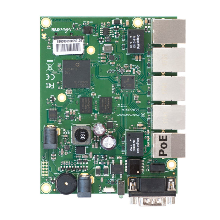 MikroTik RouterBOARD RB450GX4 System Board