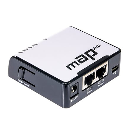 MikroTik RouterBOARD mAP 2nD 2.4GHz 13dBi Micro Access Point | MS ...