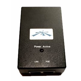 Ubiquiti 24v 1000mA 10/100 PoE Injector with Remote Reset | MS Dist